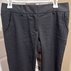 Dark grey trousers